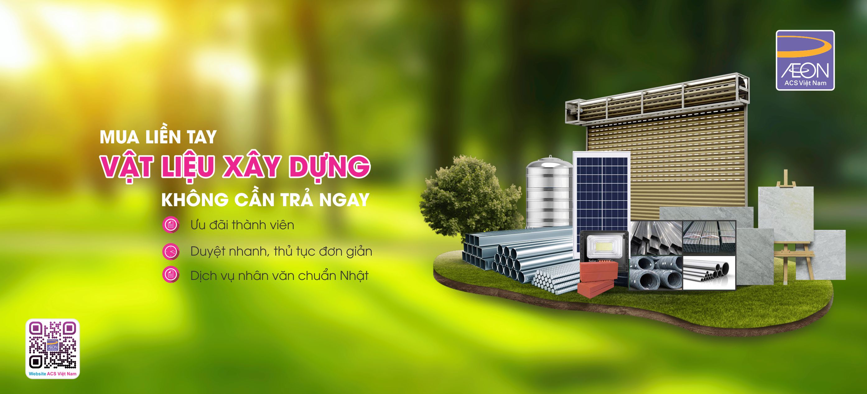 Mua Liền Tay Vật Liệu Xây Dựng Không Cần Trả Ngay