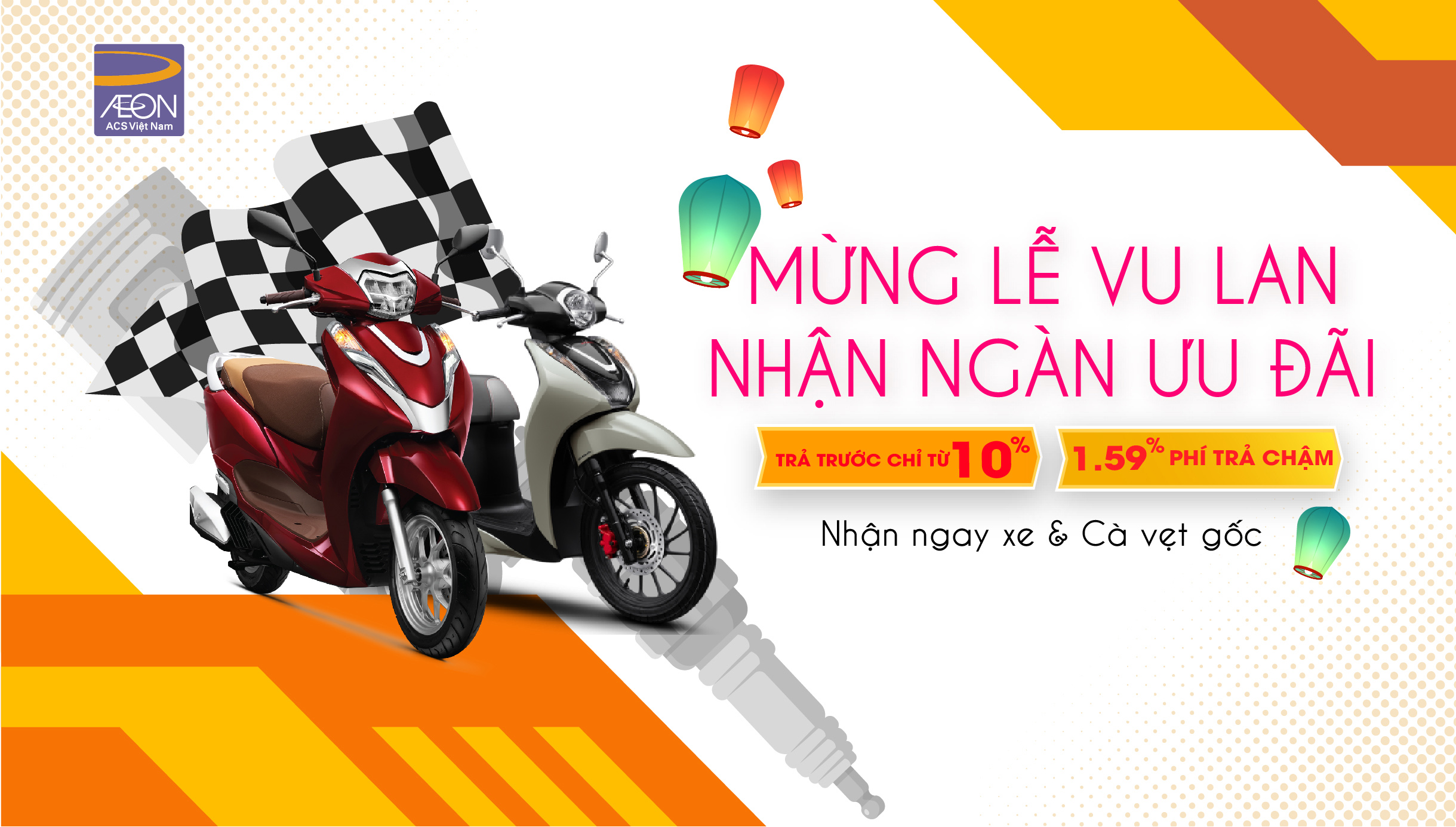 [XE MÁY - XE ĐIỆN - XE ĐẠP ĐIỆN] MỪNG LỄ VU LAN, NHẬN NGÀN ƯU ĐÃI