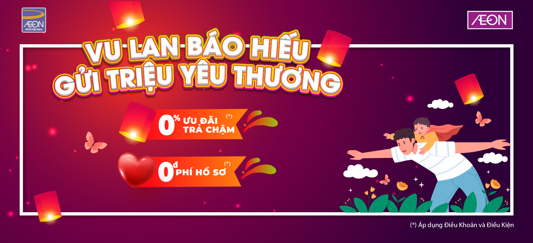 [AEON MALL] VU LAN BÁO HIẾU, GỬI TRIỆU YÊU THƯƠNG